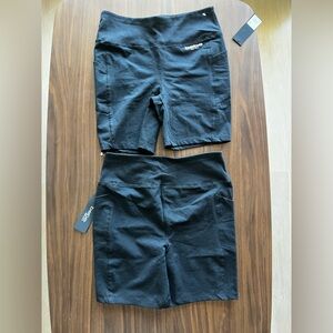 bebe Black Two-Piece Skirt and Crop Top Set